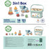 3in1 Toy Box - Sorting Blocks, Stackable Pyramid and Elephant On Wheels