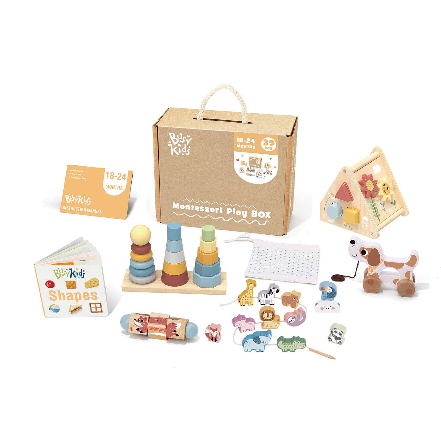 Montessori žaislų rinkinys 18 - 24 mėn