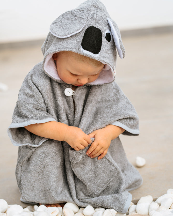 Short-Sleeve Poncho KOALA - For TODDLERS