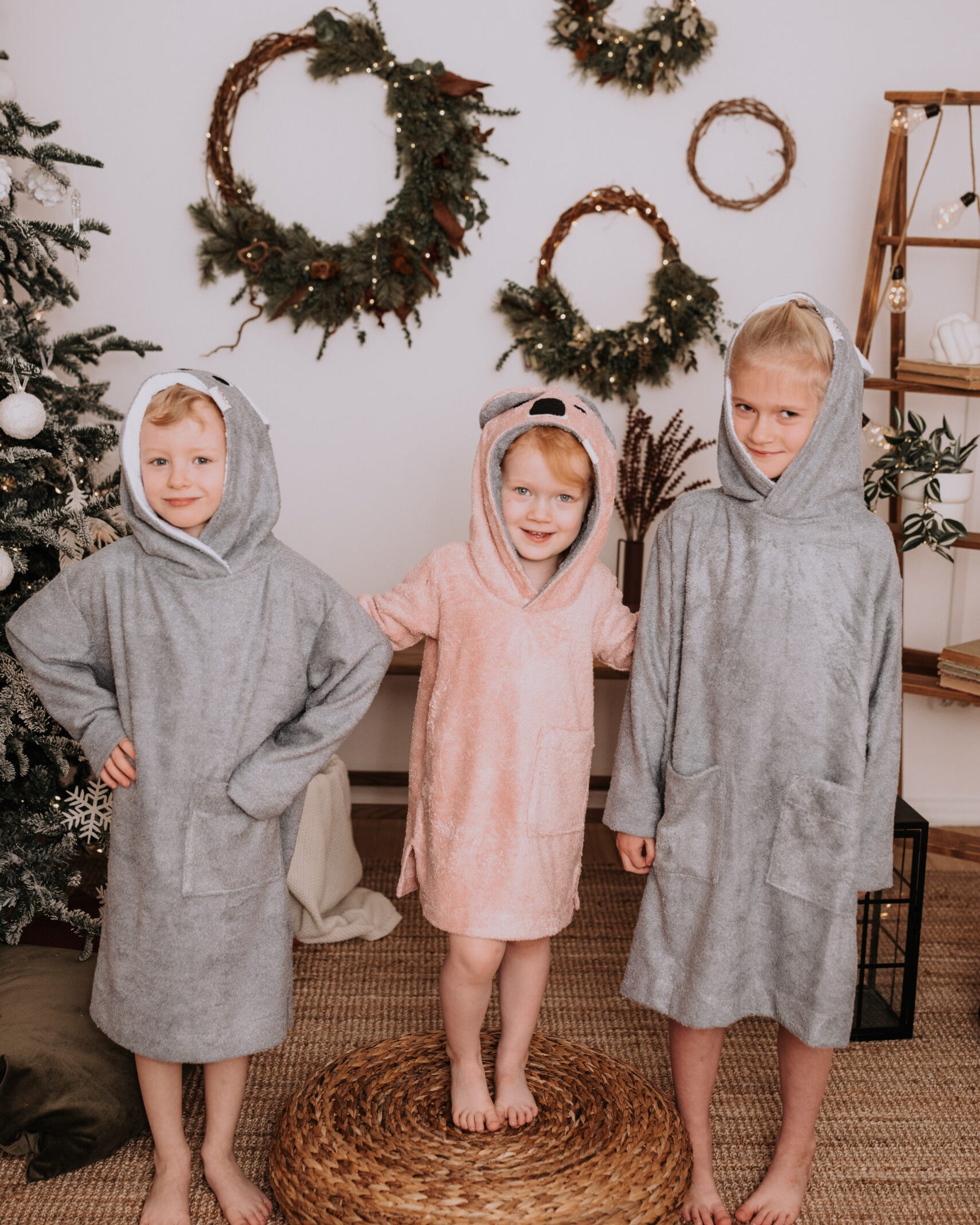 Long-Sleeve Poncho KOALA - For TODDLERS (Size 82/86-116)