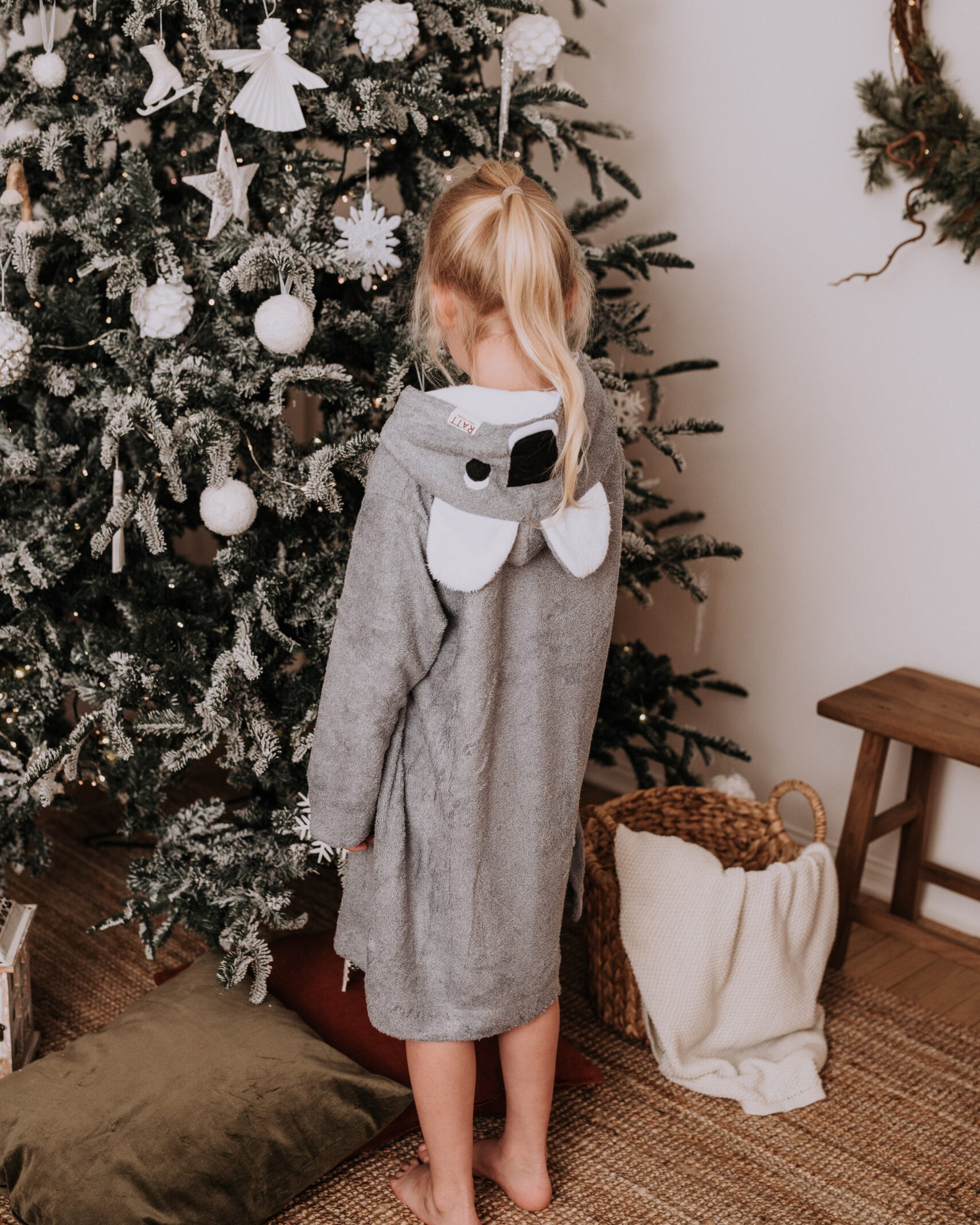 Long-Sleeve Poncho KOALA - For TODDLERS (Size 82/86-116)