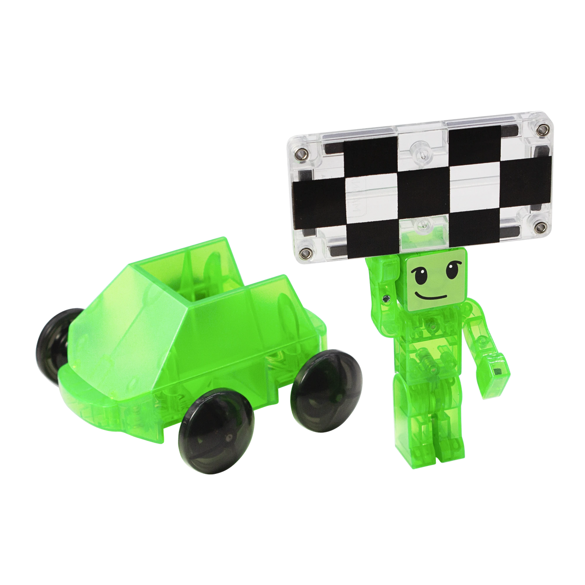 MAGNA-TILES „Downhill Duo“ magnetinis konstruktorius, 40 dalių
