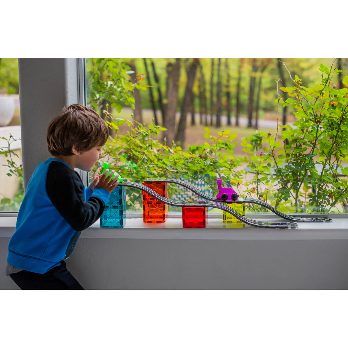 MAGNA-TILES „Downhill Duo“ magnetinis konstruktorius, 40 dalių