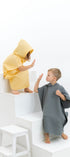 Waffle Fabric Kids' Poncho