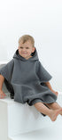 Waffle Fabric Kids' Poncho