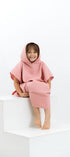 Waffle Fabric Kids' Poncho