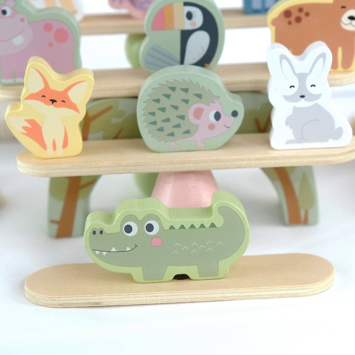 BusyKids lavinamasis žaislas su gyvūnais