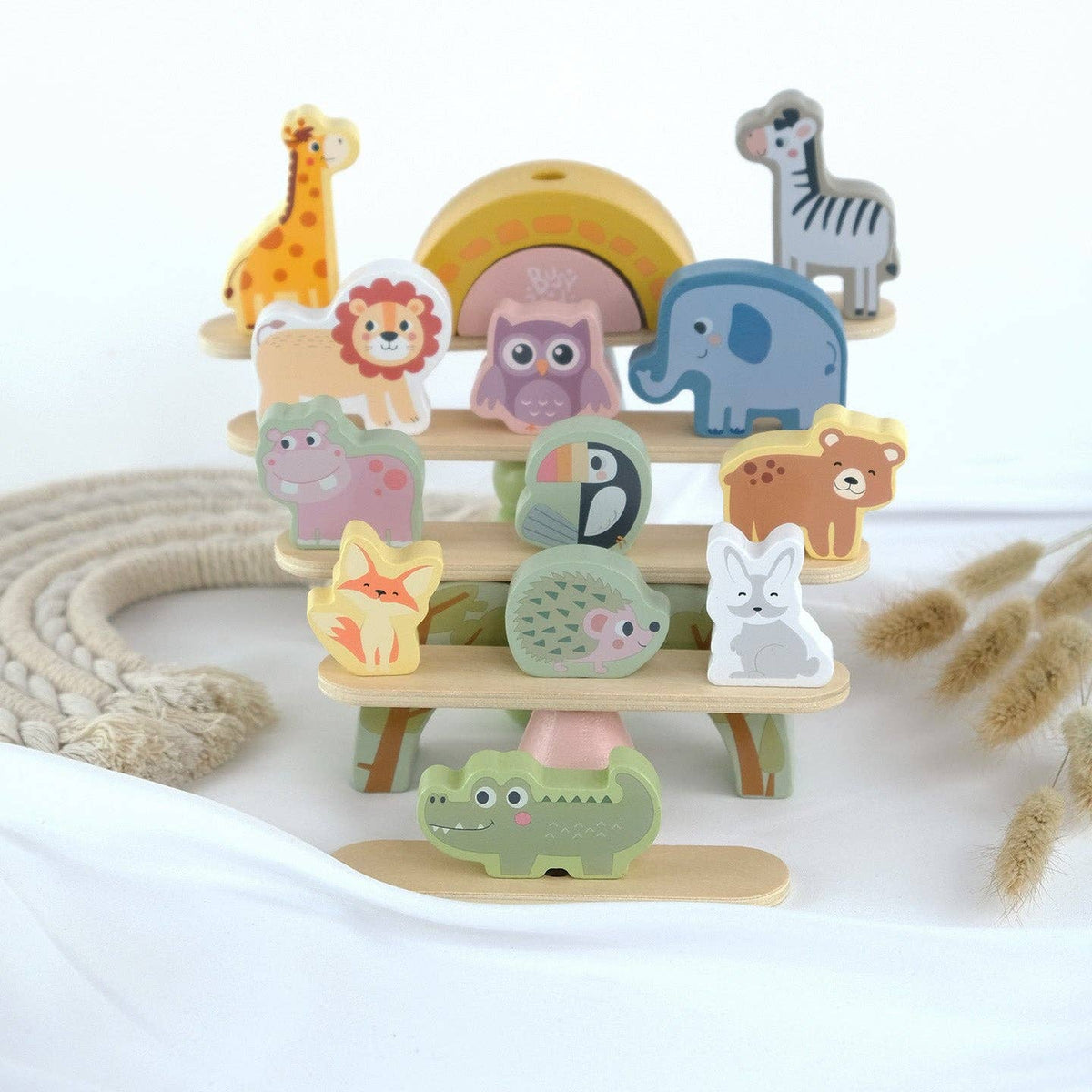 BusyKids lavinamasis žaislas su gyvūnais