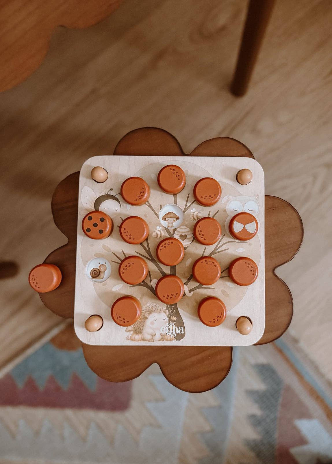 Montessori edukacinė atminties dėlionė Pop & Peek