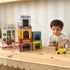 City Vehicles in Boxes Puzzle Cubes
