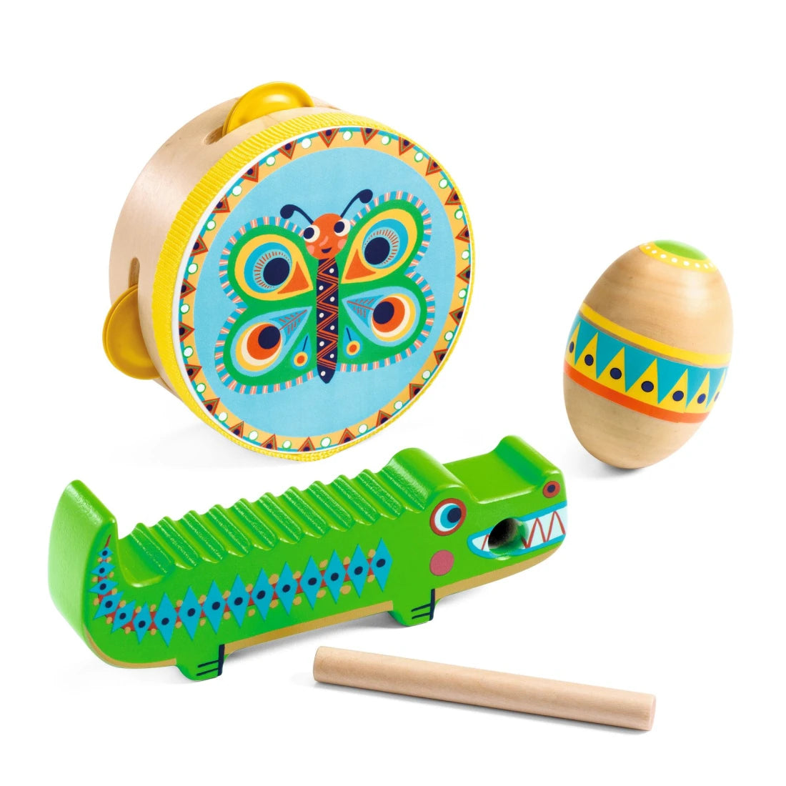 Djeco muzikos instrumentų rinkinys „Animambo“