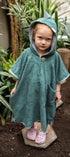 Short-Sleeve Poncho DINOSAUR - For TODDLERS