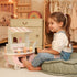 Wooden Ice Cream Shop With Cart