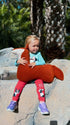 Handmade Fox Soft Toy Pillow