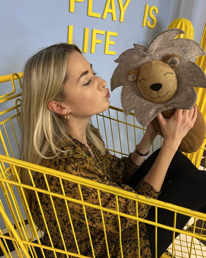 Handmade Lion Soft Toy Pillow