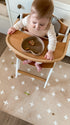 Kids Mealtime Floor Mat, Non-Slip & Waterproof - Cross Sand