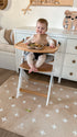Kids Mealtime Floor Mat, Non-Slip & Waterproof - Cross Sand
