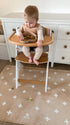 Kids Mealtime Floor Mat, Non-Slip & Waterproof - Cross Sand