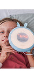 Rabbit Lamp with Alarm Clock – Blue