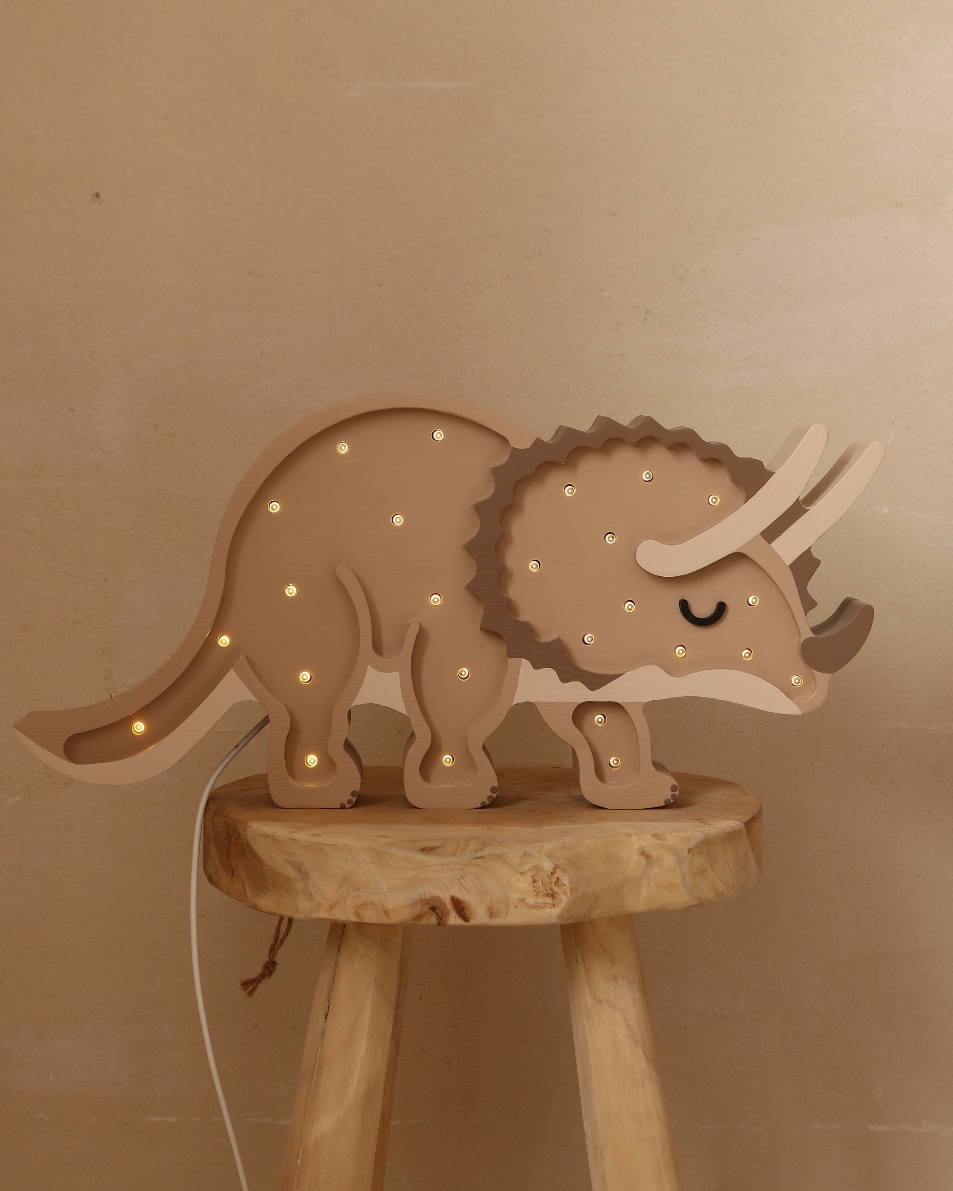 Little Lights Dino Triceratops Lamp