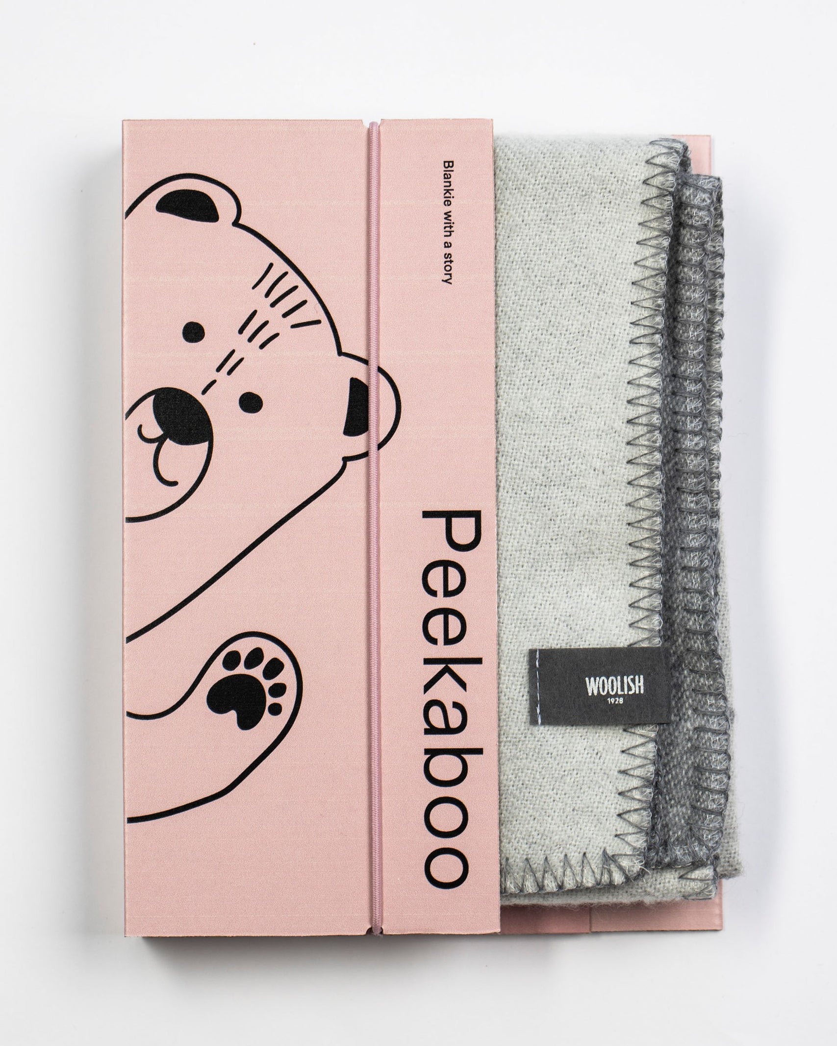 Merino baby blanket - Teddy