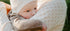 Merino wool baby blanket DELIGHT