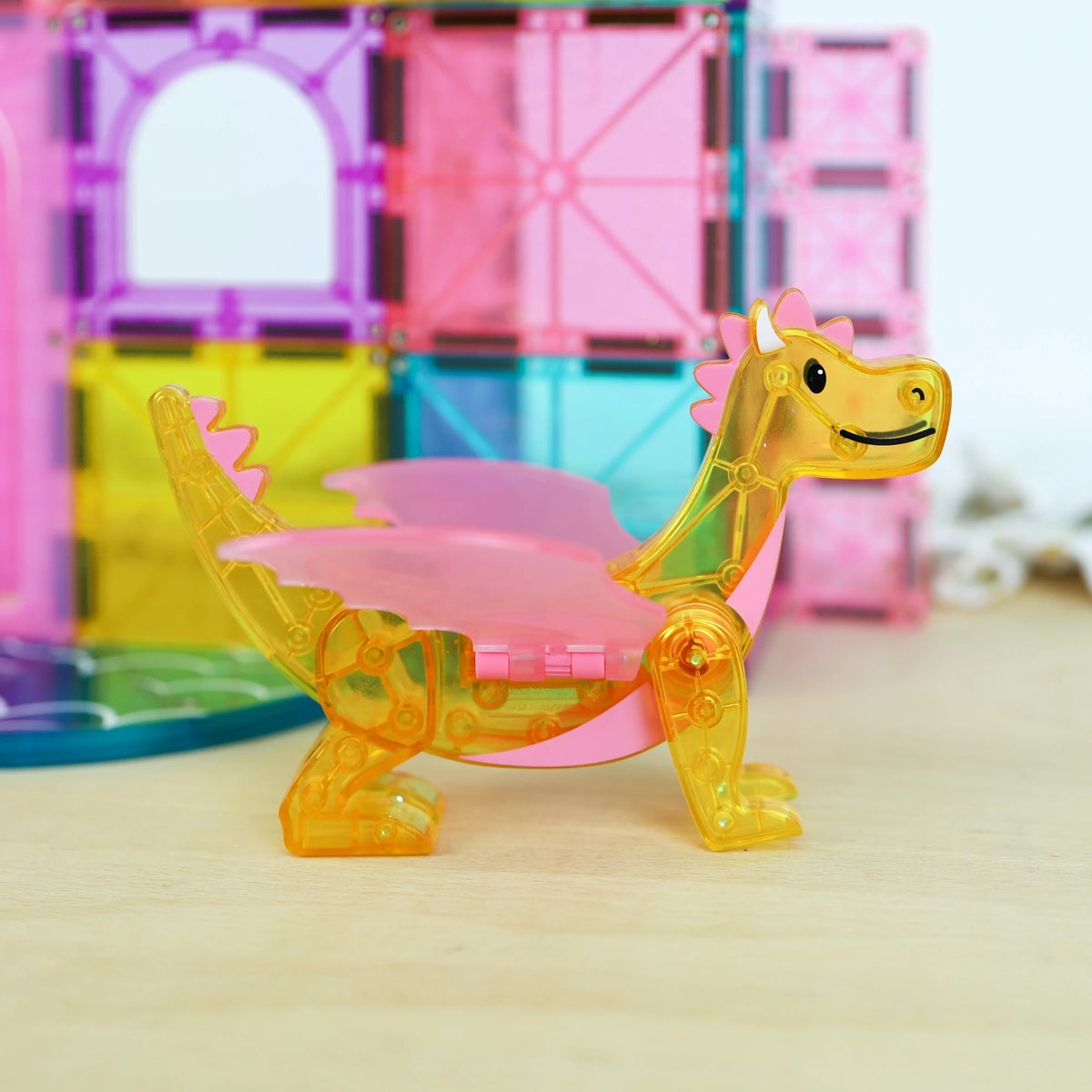MAGNA-TILES „Castle DLX“ magnetinis konstruktorius, 48 dalys