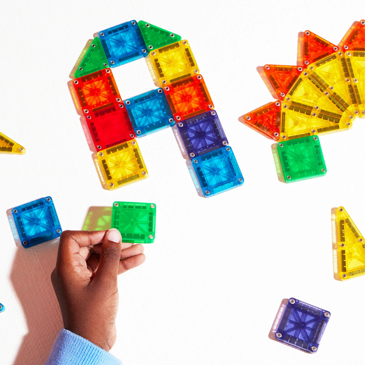 MAGNA-TILES „microMAGS Deluxe“ magnetinis konstruktorius, 70 dalių