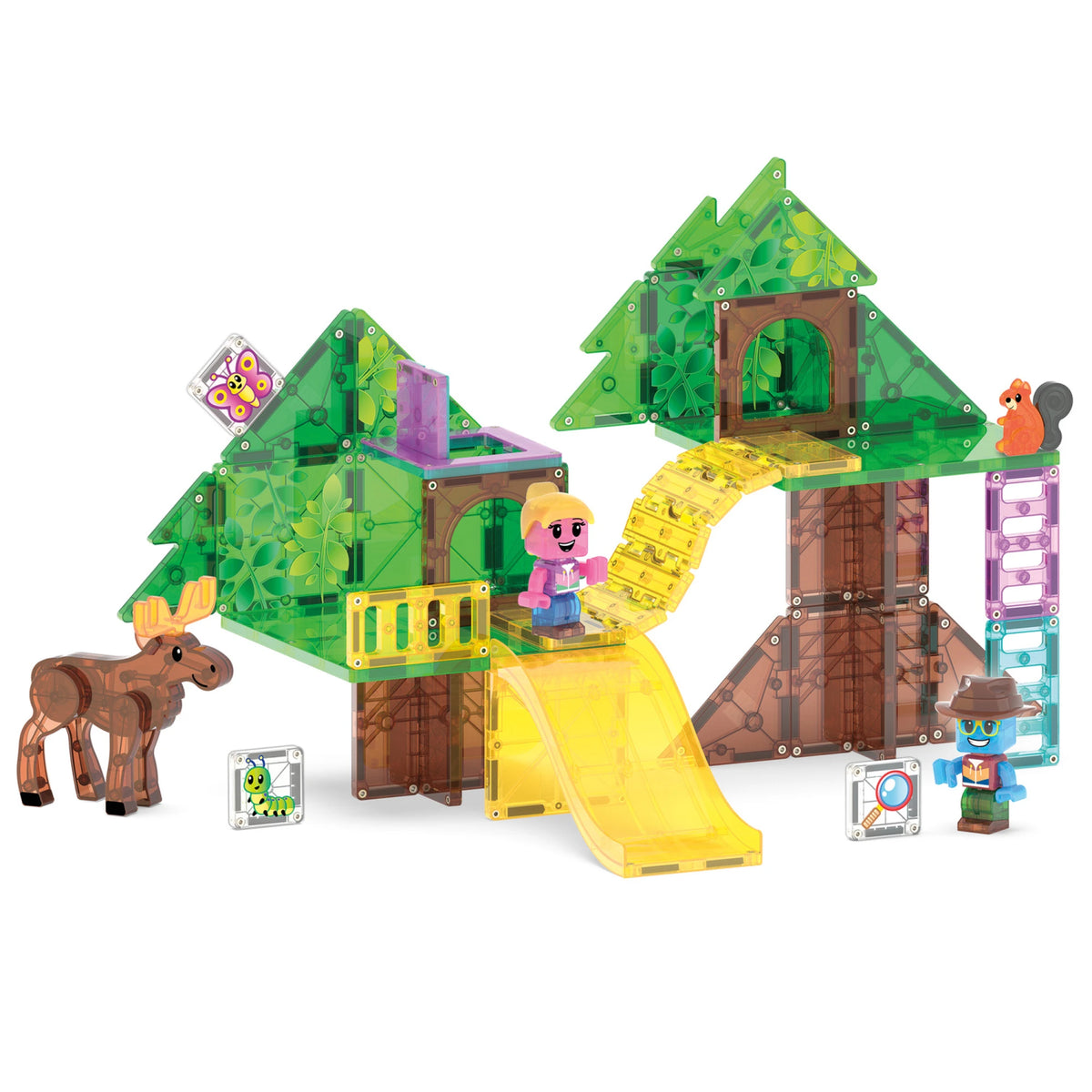 MAGNA-TILES „Treetop Adventure“ magnetinis konstruktorius, 42 dalys