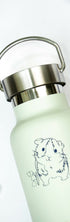 Water Bottle / Thermos – Guinea Pig – Light Green 350ml Stainless Steel