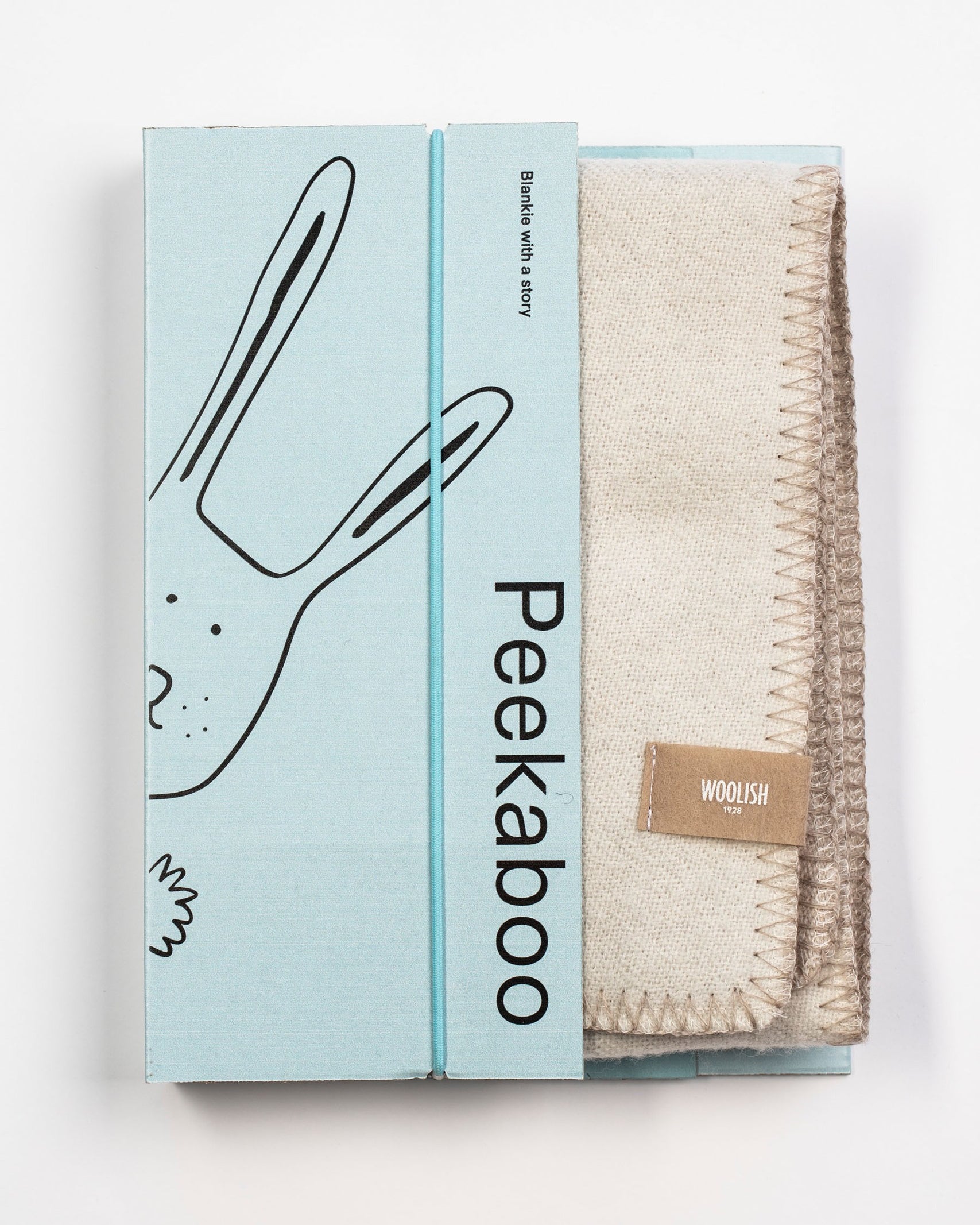Merino baby blanket - Rabbit