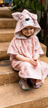 Short-Sleeve Poncho CAT- For TODDLERS (Size 82/86-116)