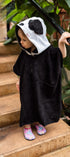 Short-Sleeve Poncho PANDA - For TODDLERS (Size 82/86-116)