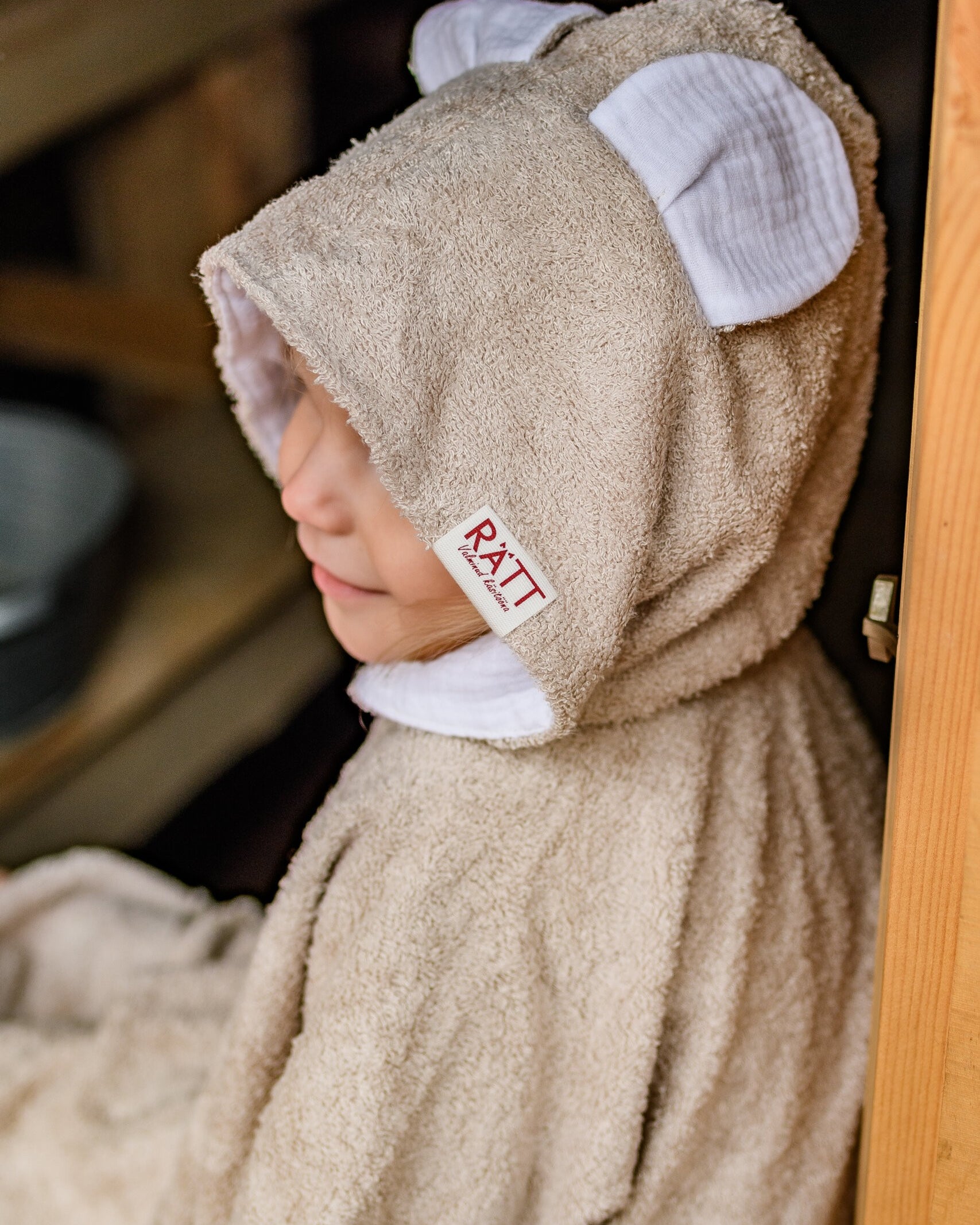 Short-Sleeve Poncho TEDDY - For TODDLERS (Size 82/86-116)