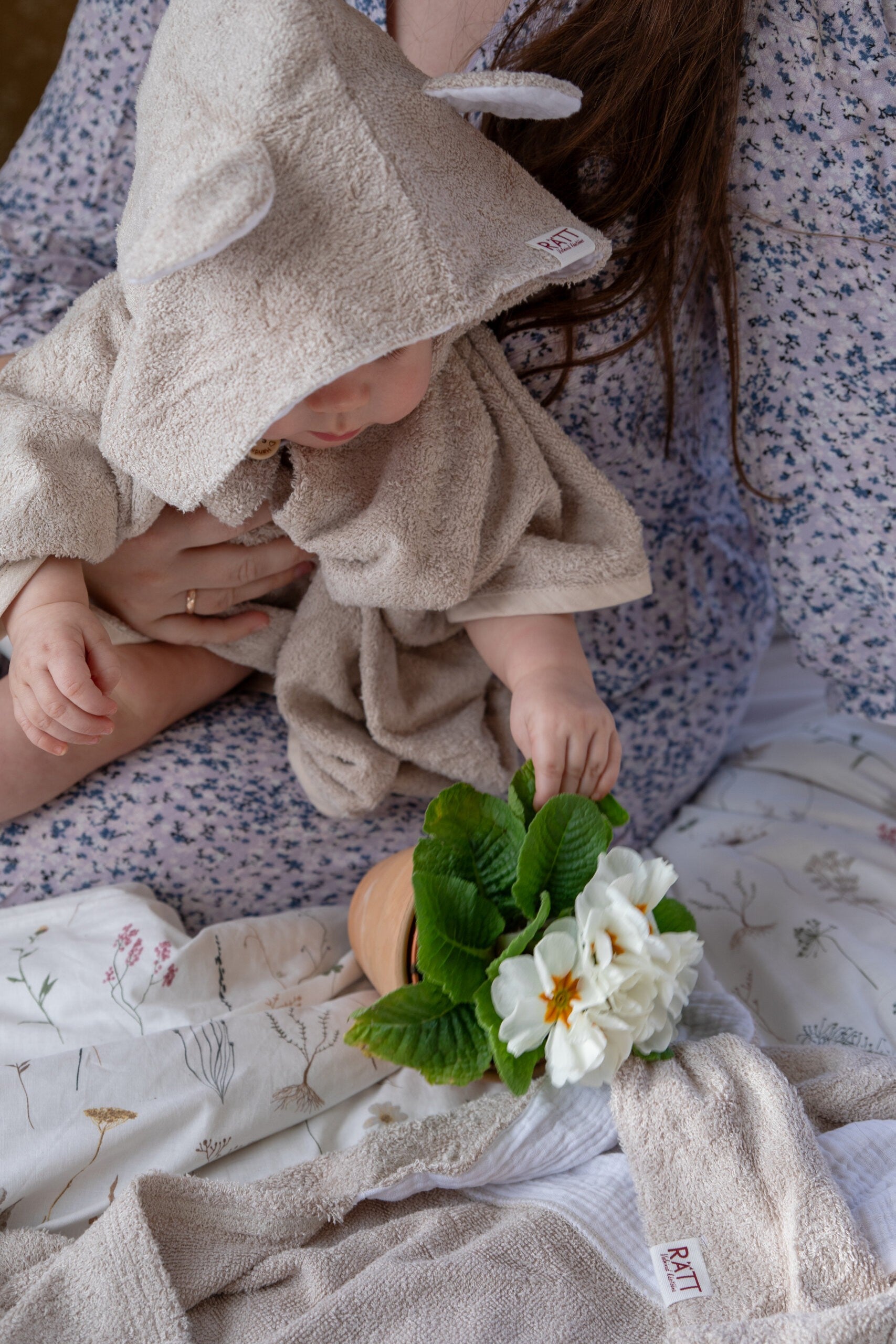 Short-Sleeve Poncho TEDDY - For TODDLERS (Size 82/86-116)