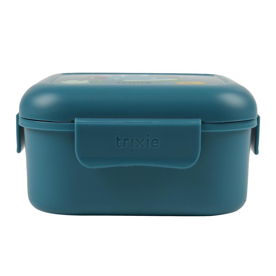 Snack box with clips - Ballplayer Mr. Triceratops