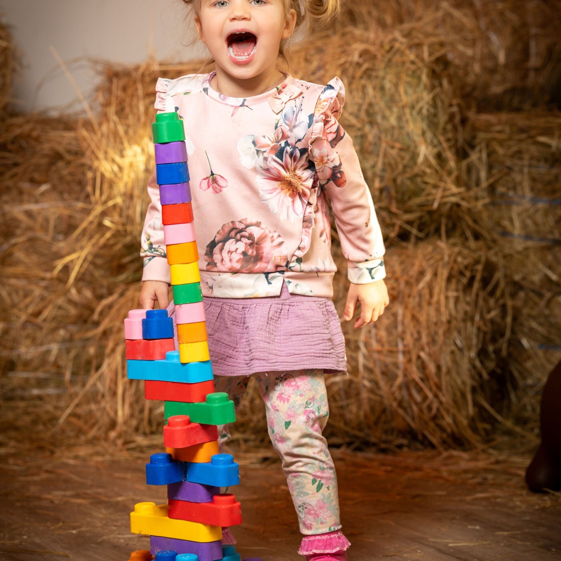 Soft Blocks Set With Wheels -33 pcs