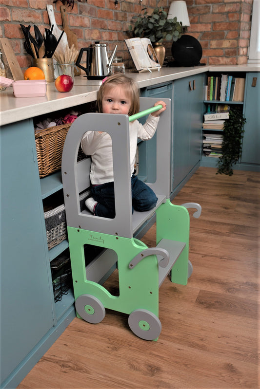 Trolley Kitchen Helper / Learning Table