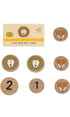 Wooden Store Cash Register with Accessories