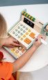 Wooden Store Cash Register with Accessories