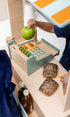 Wooden Store Cash Register with Accessories