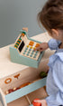 Wooden Store Cash Register with Accessories
