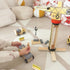 Wooden Construction Site With Vehicles