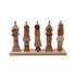 Wooden Fence Puzzle - Natural