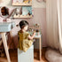Wooden Ice Cream Shop Set with Ice Cream Stand