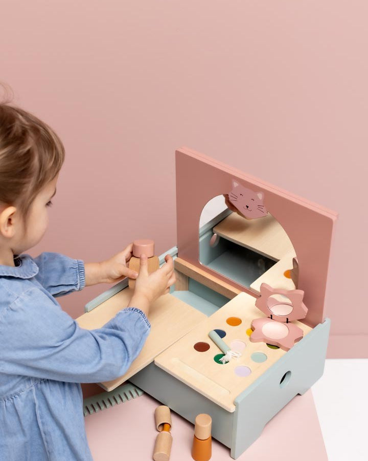 Wooden Make-Up Table