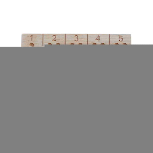 Wooden Montessori Number Board